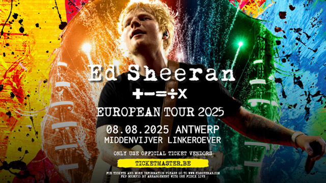 FAQ - Ed Sheeran | '+ - = ÷ x' European Tour – Ticketmaster Help